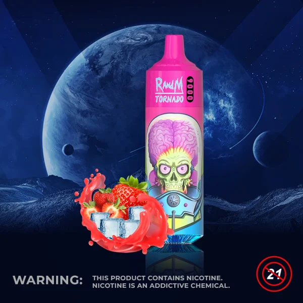 RandM 9000 - Strawberry Ice - 2%