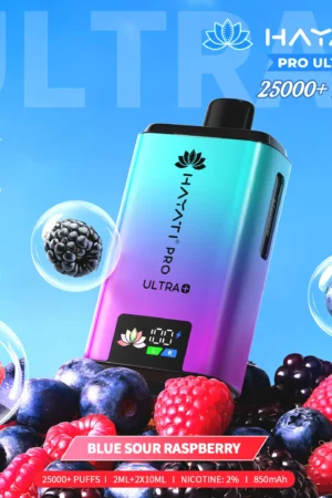 Hayati Pro Ultra+ 25000 - Blue Sour Raspberry - 2%