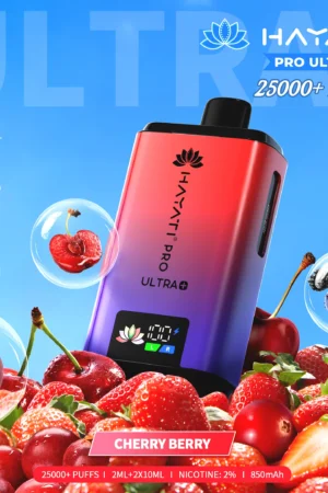 Hayati Pro Ultra+ 25000 - Cherry Berry - 2%