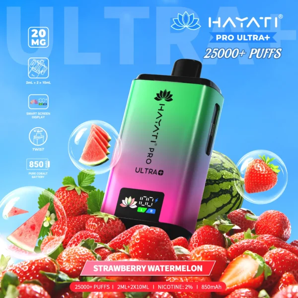 Hayati Pro Ultra+ 25000 - Strawberry Watermelon - 2%