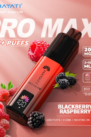 Hayati Pro Max+ 6000 - Blackberry Raspberry - 2%