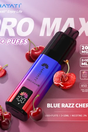 Hayati Pro Max+ 6000 - Blue Razz Cherry - 2%