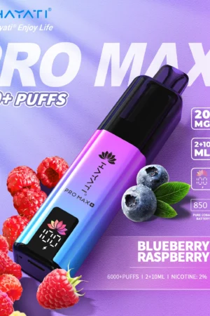 Hayati Pro Max+ 6000 - Blueberry Raspberry - 2%