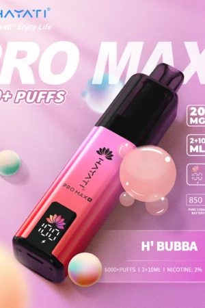 Hayati Pro Max+ 6000 - Hubba Bubba - 2%