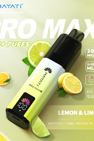 Hayati Pro Max+ 6000 - Lemon Lime - 2%