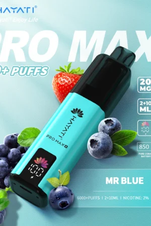 Hayati Pro Max+ 6000 - Mr Blue - 2%