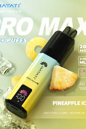 Hayati Pro Max+ 6000 -  Pineapple Ice - 2%