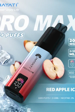 Hayati Pro Max+ 6000 - Red Apple Ice - 2%