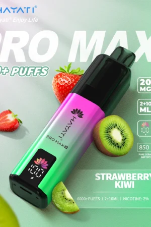 Hayati Pro Max+ 6000 - Strawberry Kiwi - 2%