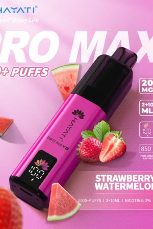 Hayati Pro Max+ 6000 - Strawberry Watermelon - 2%