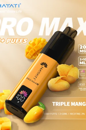 Hayati Pro Max+ 6000 - Triple Mango - 2%