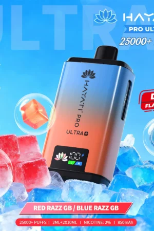 Hayati Pro Ultra+ 25000 - Red Razz GB/ Blue Razz GB