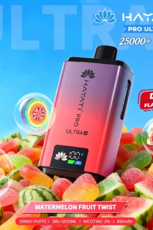 Hayati Pro Ultra+ 25000 - Watermelon Fruit Twist