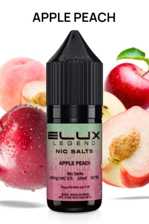 Elux Nic Salt - Apple Peach - 10mg