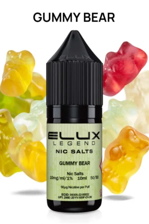 Elux Nic Salt - Gummy Bear - 10mg