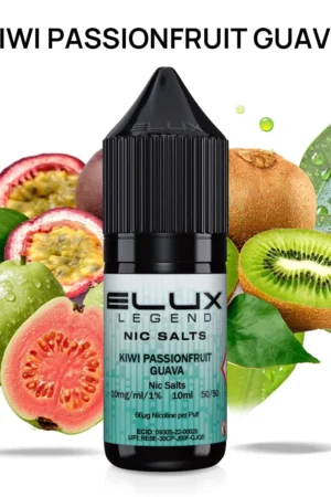 Elux Nic Salt - Kiwi Passionfruit Guava - 10mg