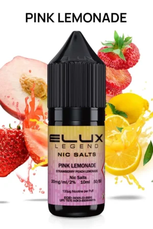 Elux Nic Salt - Pink Lemonade - 20mg
