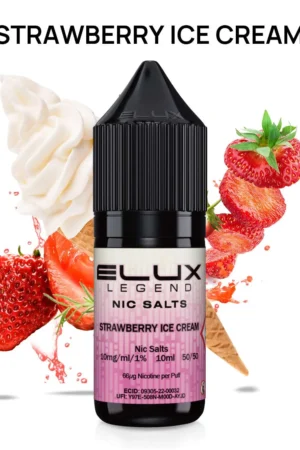 Elux Nic Salt - Strawberry Ice - 10mg