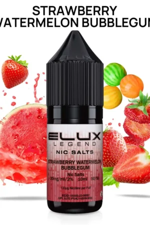 Elux Nic Salt - Strawberry Watermelon Bubblegum - 20mg