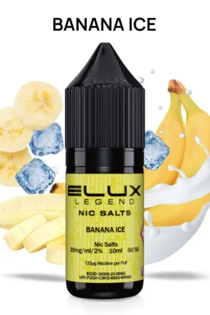 Elux Nic Salt - Banana Ice - 20mg