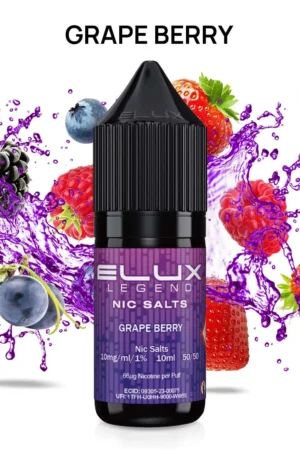 Elux Nic Salt - Grape Berry - 10mg