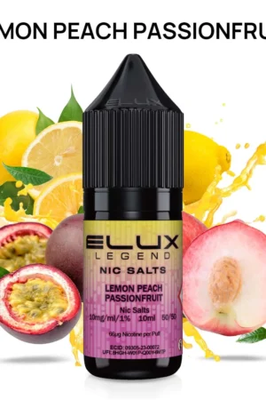 Elux Nic Salt - Lemon Peach Passionfruit - 10mg