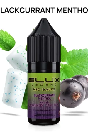 Elux Nic Salt - Blackcurrant Menthol - 20mg