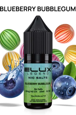 Elux Nic Salt - Blueberry Bubblegum - 10mg