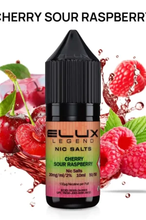 Elux Nic Salt - Cherry Sour Raspberry - 20mg