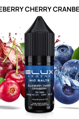 Elux Nic Salt - Blueberry Cherry Cranberry - 10mg