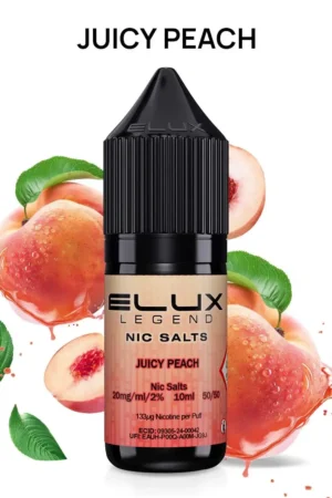 Elux Nic Salt - Juicy Peach - 20mg