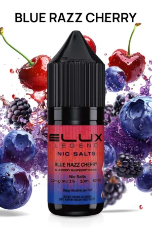 Elux Nic Salt - Blue Razz Cherry - 10mg