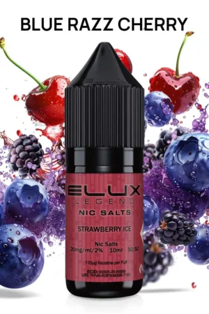 Elux Nic Salt - Blue Razz Cherry - 20mg