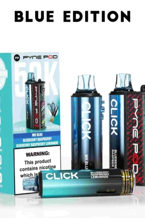 Pyne 50K Vape Kit - Blue Edition - 2%