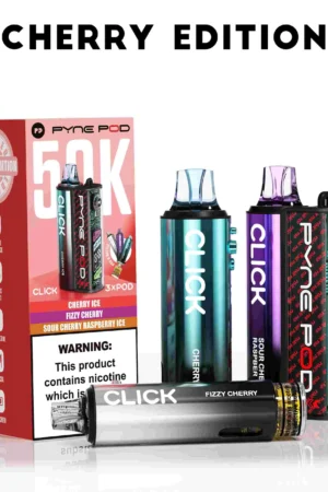 Pyne 50K Vape Kit - Cherry Edition - 2%