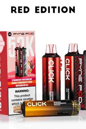 Pyne 50K Vape Kit - Red Edition - 2%