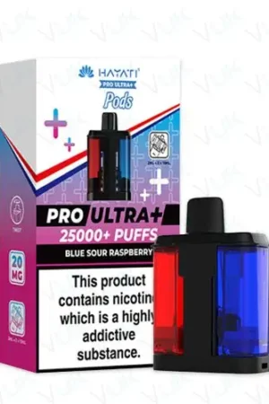 Hayati Pro Ultra+ 25000 PODS - Blueberry Sour Raspberry - 2%