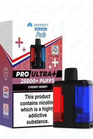 Hayati Pro Ultra+ 25000 PODS - Cherry Berry - 2%