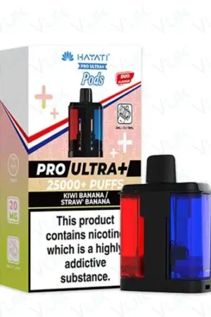 Hayati Pro Ultra+ 25000 PODS - Kiwi Banana/ Strawberry Banana - 2%