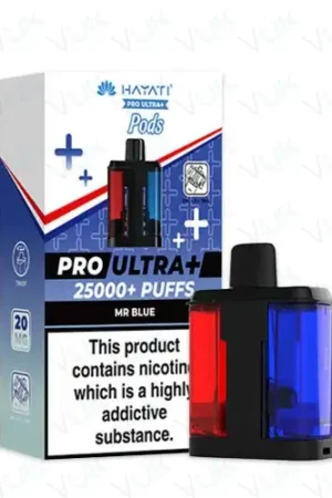Hayati Pro Ultra+ 25000 PODS - Mr Blue - 2%