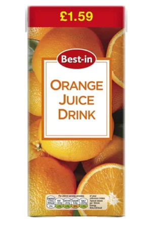 Best-In Orange Juice 1L Carton