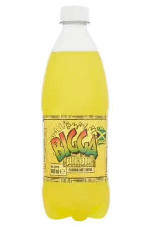 Bigga - Pineapple 600ml Bottle